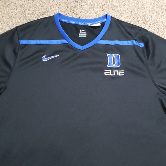 Men's Nike Elite Duke vneck shirt - Picture 2 of 6